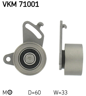 SKF Feszítőgörgő, vezérműszíj VKM71001_SKF